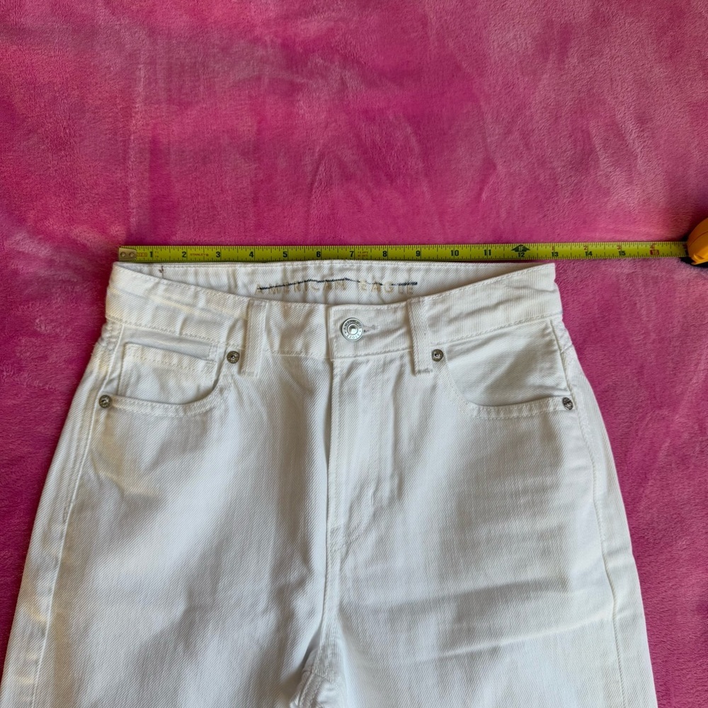 American Eagle Skinny Jeans White Short - Picture 6 of 8
